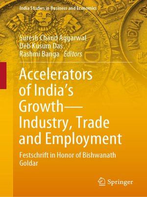 cover image of Accelerators of India's Growth—Industry, Trade and Employment